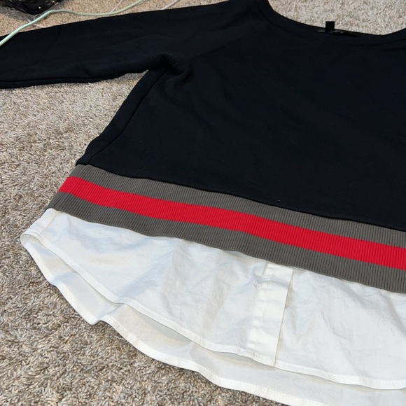 Stella & Dot 2 In 1 Pullover Sweater Size Medium - Picture 7 of 10